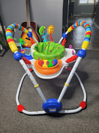 Baby Einstein Jumperoo - Folds-Musical-Heights-Washable $65