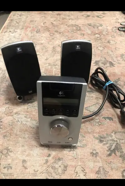 Selling a Logitech Z-5500 THX controller unit pod and two speakers. I’ll sell the two speakers for $...