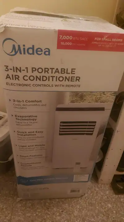 Midea 3 in 1 Portable Air Conditioner, View more