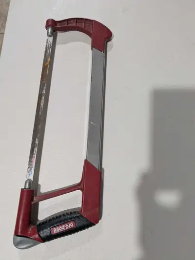 Hacksaw in good condition, View more