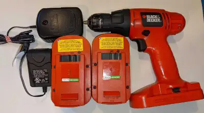 Black and Decker 18v drill kit, View more