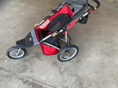 stroller red large wheels, View more