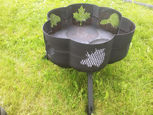 Chimnea style(vertical) Fire Pit now $150 Canadian Pit $200 in BBQs & Outdoor Cooking in Calgary - Image 3