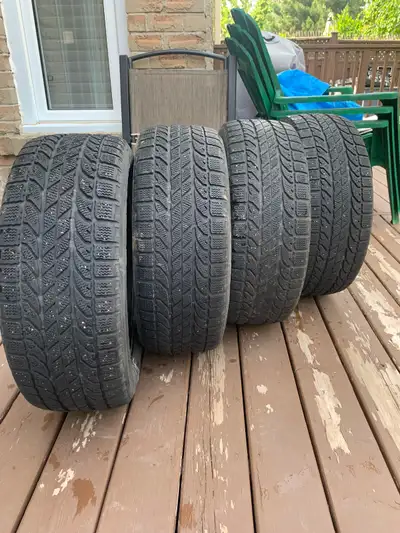 BFGoodrich Winter Slalom Tires 205/55R16 (without rims) in good condition. $80 for set of 4.