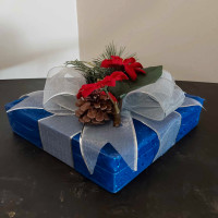 Ad #1 - 5 Different Small Unlit Christmas Gift Boxes - $15.00 EA
