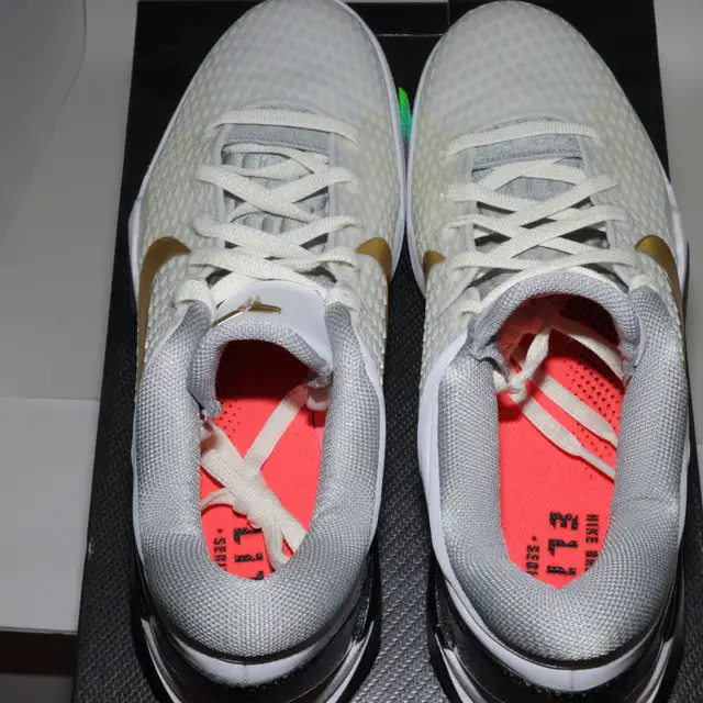 Nike Zoom Kobe VII 7 System Elite 2012 White Metallic Gold US 11 in Men's Shoes in City of Toronto - Image 11