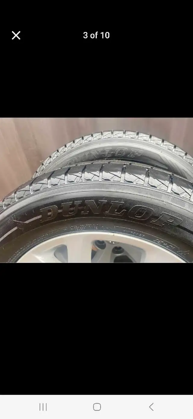 Set of 4 DUNLOP winter tires rims(225 65 17) in Tires & Rims in Oakville / Halton Region - Image 4