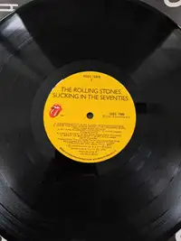 Rolling Stones Sucking in the Seventies record lp