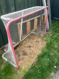 Free full size street hockey net.