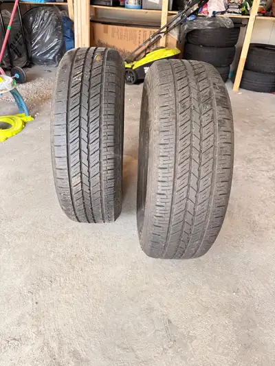 Winter tires 235/65R17 like new, was used only 2 months. For pick up. $150 or best offer.
