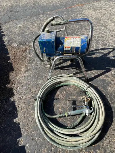 Graco 395st Airless Sprayer with Hose and Gun. Also has 411 tip. Also have brand new Graco contracto...