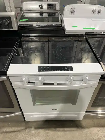 USED- Whirlpool Stove, 30 inch Electric Range with Air Cooking T, View more