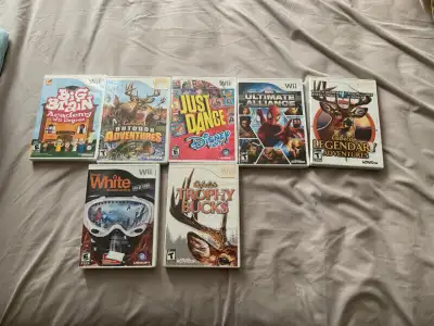 NINTENDO WII GAMES, View more