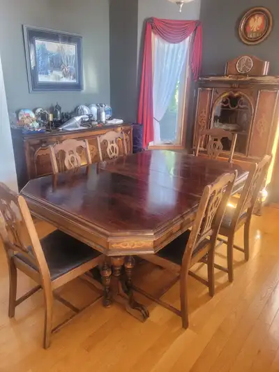 Antique Dining Room Set, View more