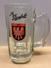 Breweriana - Beer Glass - The Berghoff (Chicago restaurant) -mug