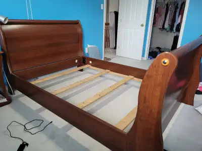 Double (full) sleigh bed from DeFehr furniture, View more