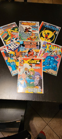 7 issue comic book lot - hot issues!