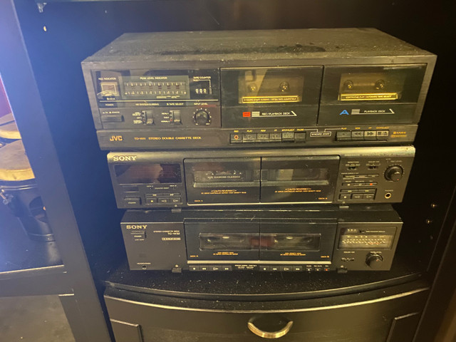 Vintage tape decks , 75$ each  in Stereo Systems & Home Theatre in Saint John