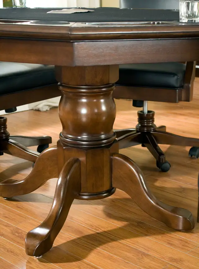 NEW - Poker Dining 2 in 1 Table - includes 4 matching chairs! in Dining Tables & Sets in Owen Sound - Image 3