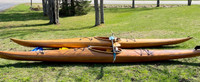 2 kayaks en cèdre