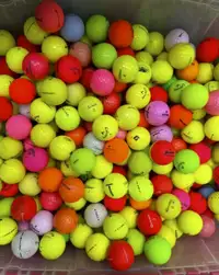 Colored Golf Balls