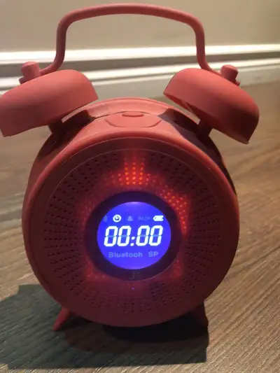 JPM bluetooth speaker clock, View more