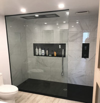 SHOWER BASE TO TILE OR INOX BRUSH