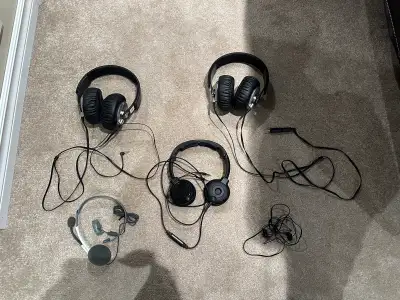 Assorted Headphones / Headset - $5 each, View more