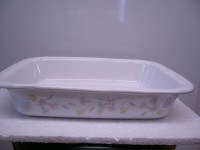 VTG Corning Ware “Pastel Bouquet” Roaster A-21