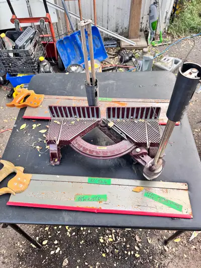 Stanley Mitre Box with Saws, View more