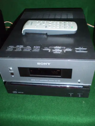 Sony Micro Stereo Receiver System with Remote, View more
