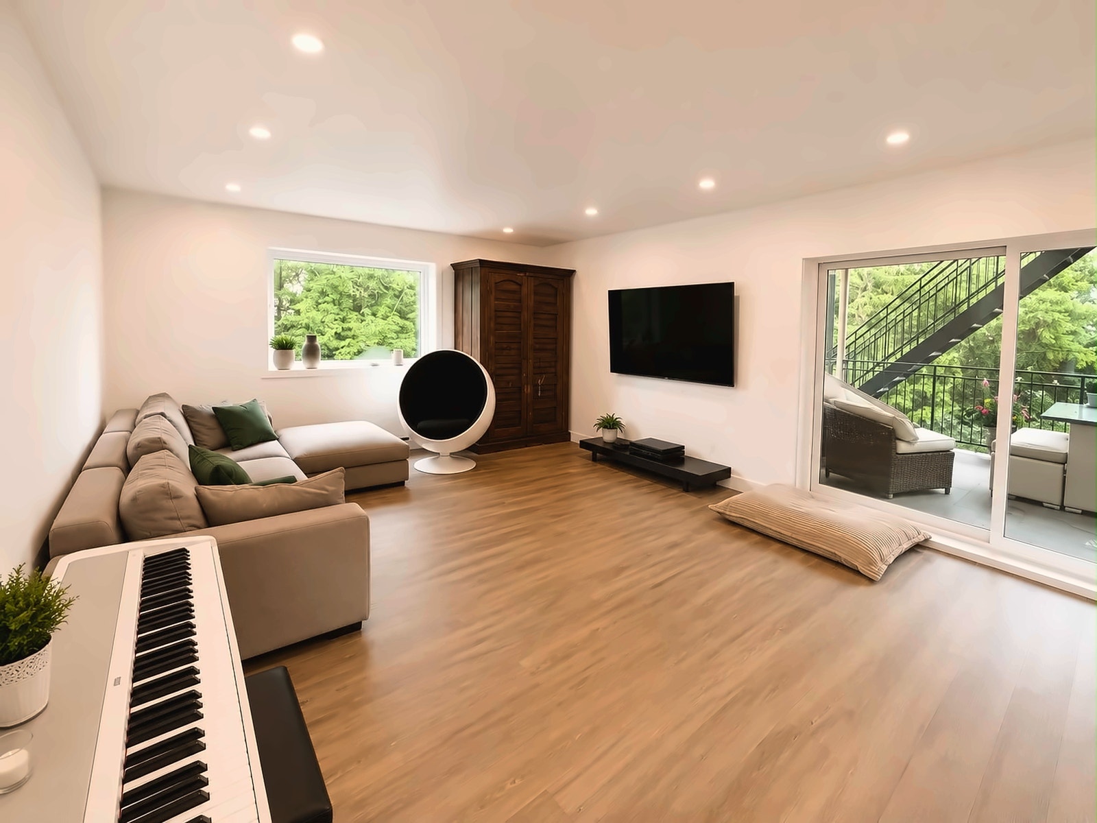 Superbe 3 chambres 1200pc   Terrasse 200pc - Lumineux, Rangement — photo 3