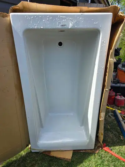 Brand new never used. Bought from Homedepot and decided to do tile shower and now its just taking up...