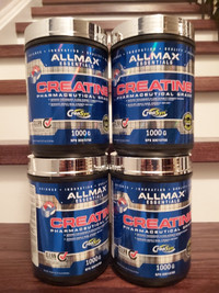 Allmax creatine. Sealed and new. 1000g, 200 servings