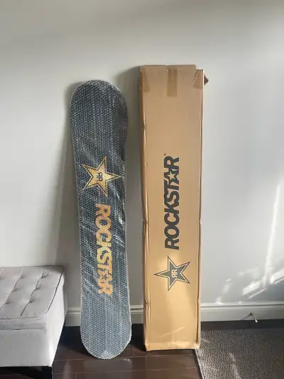 Snowboard - rockstar 58 inch NEW , View more