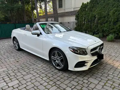 Selling my 2020 Mercedes E-Class E450 Cabriolet — a beautiful, low-mileage luxury convertible with j...