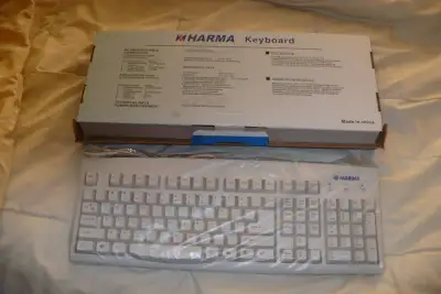 harma ps2 computer keyboard, View more