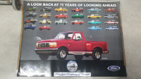 Vintage FORD Pickup Truck Posters (from 1917-1992)