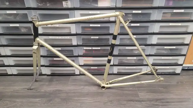 Raleigh Japan road bike XL 23" mens frame + many parts