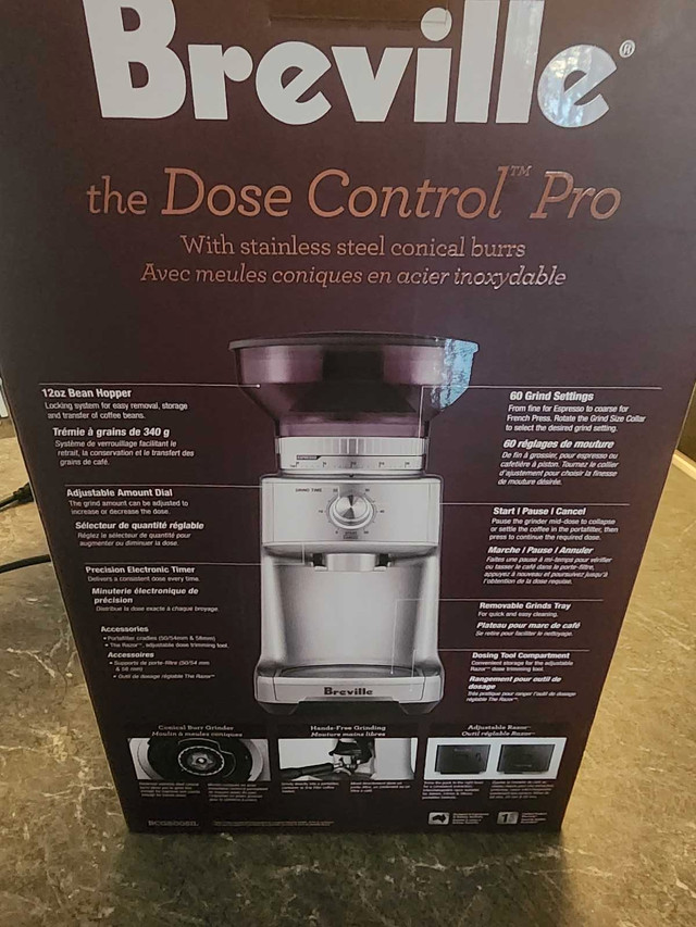 New Breville coffee grinder in Coffee Makers in Trenton - Image 2