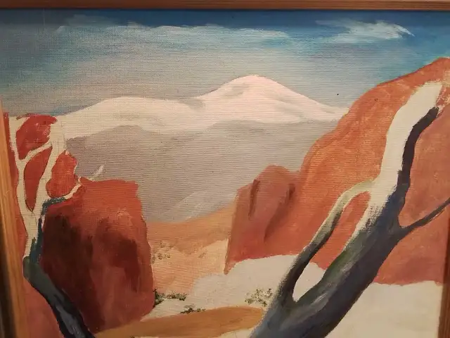Framed Landscape Oil Painting in Arts & Collectibles in City of Toronto - Image 3
