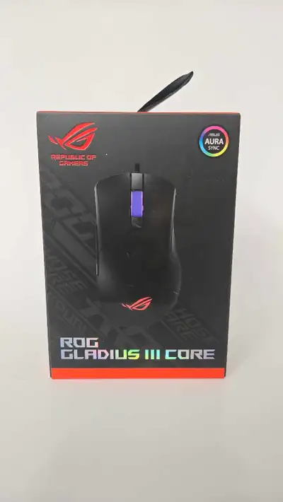 ASUS ROG Gladius III Core Wired Gaming Mouse, View more