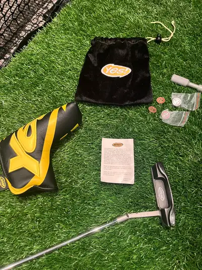 Yes! Dianna C-groove putter - complete with all accessories!, View more