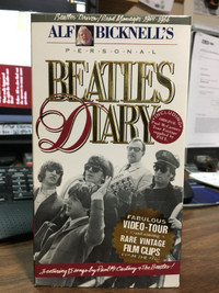 The BEATLES: Personal Beatles Diary VHS 2-Tape set - Used