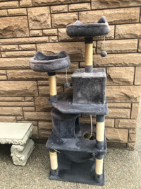 Cat tower 61 inches tall
