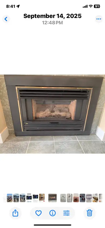 GAS FIREPLACE, View more