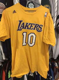 Adidas Steve Nash Los Angeles LA Lakers Basketball T-Shirt