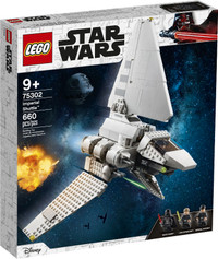 LEGO ~ STAR WARS ~ IMPERIAL SHUTTLE 75302  Toy Building Kit BNIB