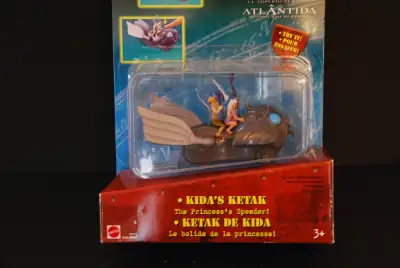 Disney ATLANTIS 2000 Talking Action Figure "Kida's Ketak" NIB, View more