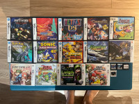 Various Nintendo DS and 3DS games